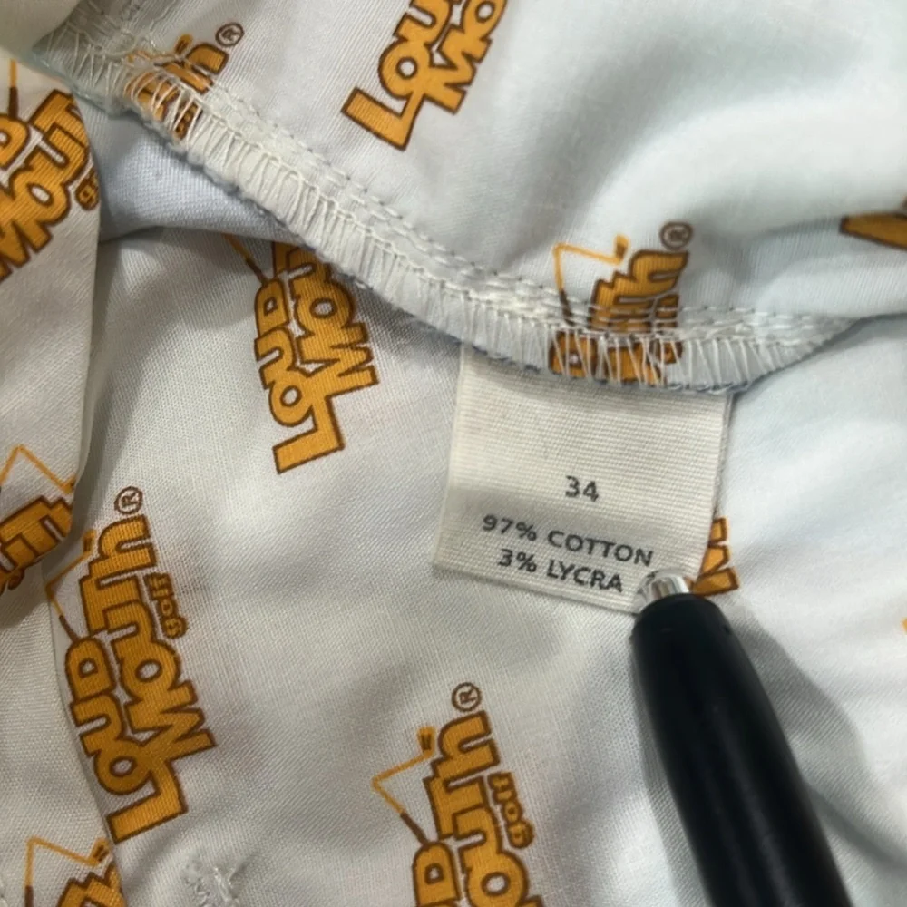 LoudMouth Golf Shorts, Argyle Blue and White Plaid Mens Size 34 - Picture 4 of 8